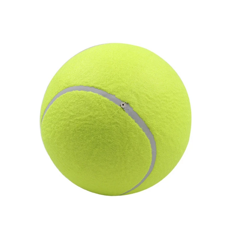

Игрушка для животных, 24 см, гигантский Теннисный мяч для детской игрушки, надувной Теннисный мяч, фирменные технические принадлежности