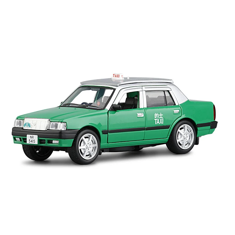 Машинка-такси Toyota Crown модель автомобиля из сплава со звуком светильник кой V237 1/32 |