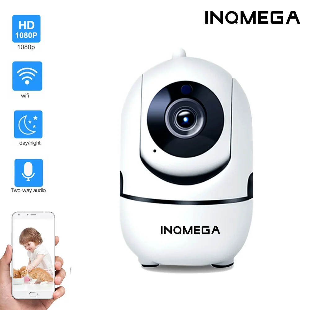 IP камера INQMEGA 1080P Full HD беспроводная облачная для домашней системы видеонаблюдения