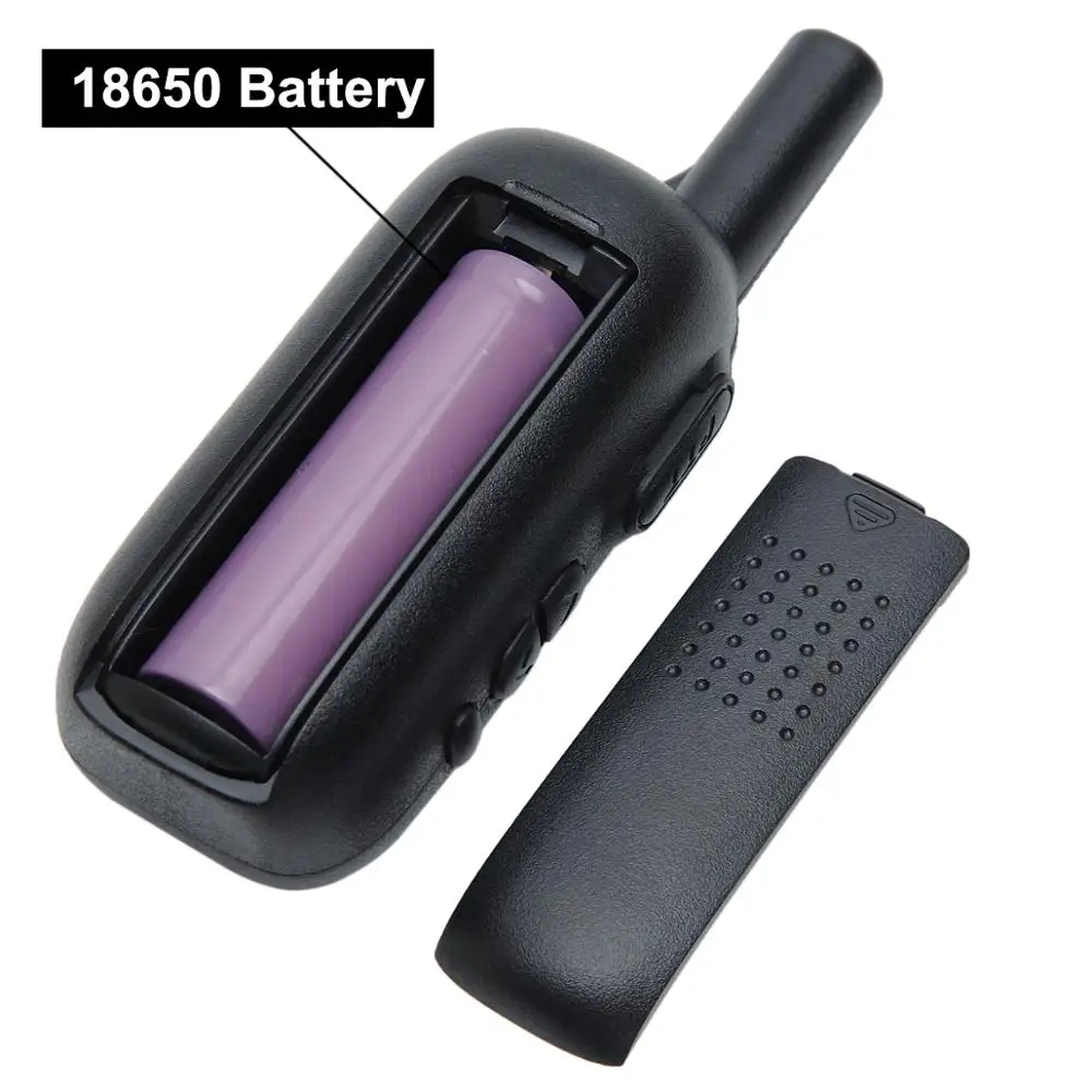 ABBREE AR Q2 Professional удобная портативная рация Mini VOX Dual PTT USB зарядка UHF Двусторонняя