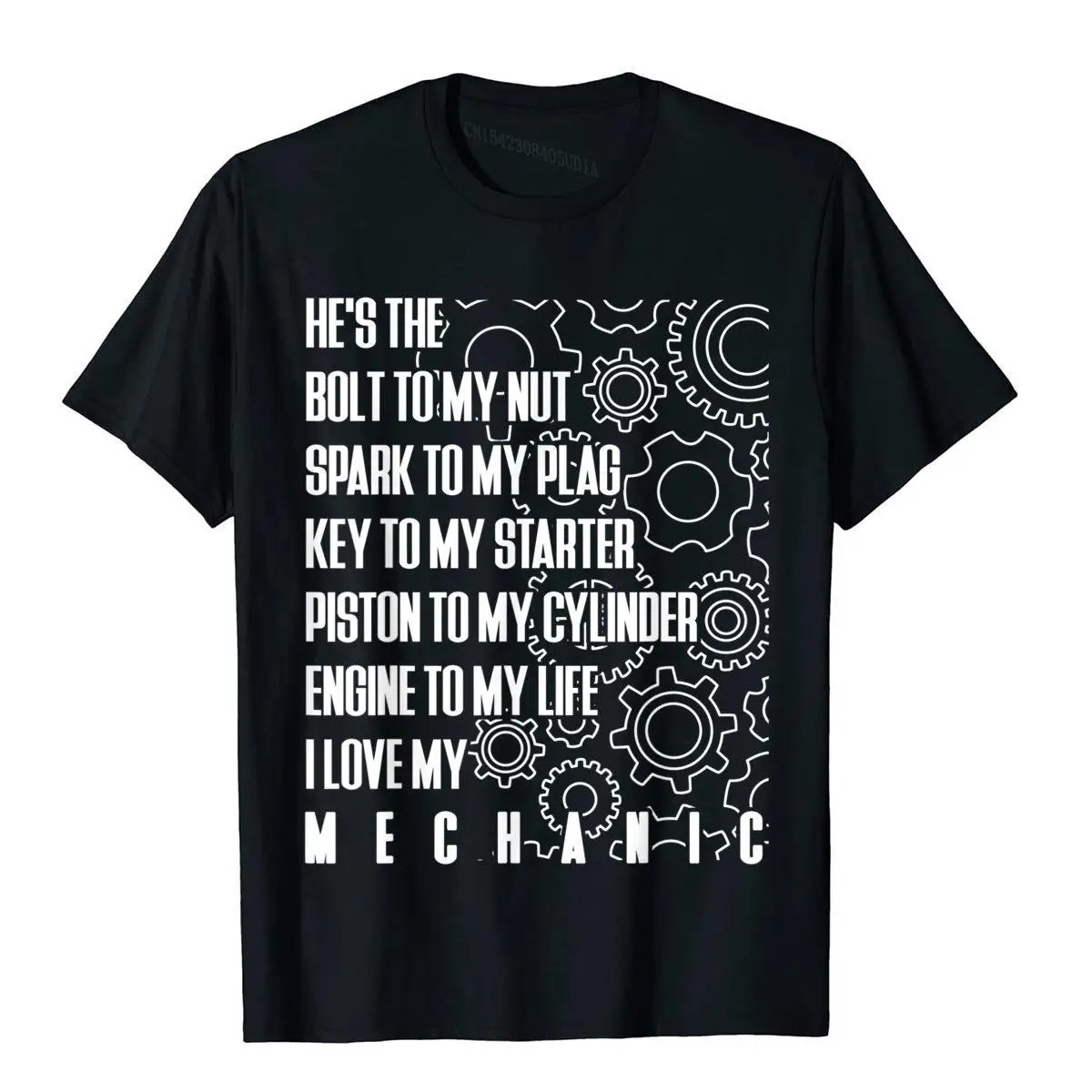 

Футболка с надписью «I Love My Mechanic»