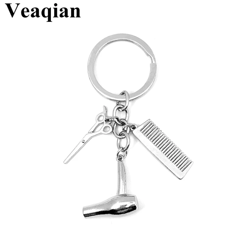 Новинка 2019 модная прическа подарок очаровательный брелок Ретро ювелирные