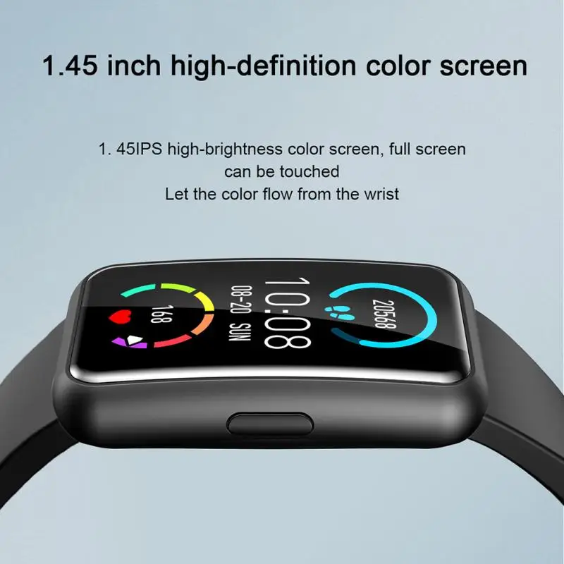 Умные часы H6 совместимые с Bluetooth спортивный браслет измерением артериального