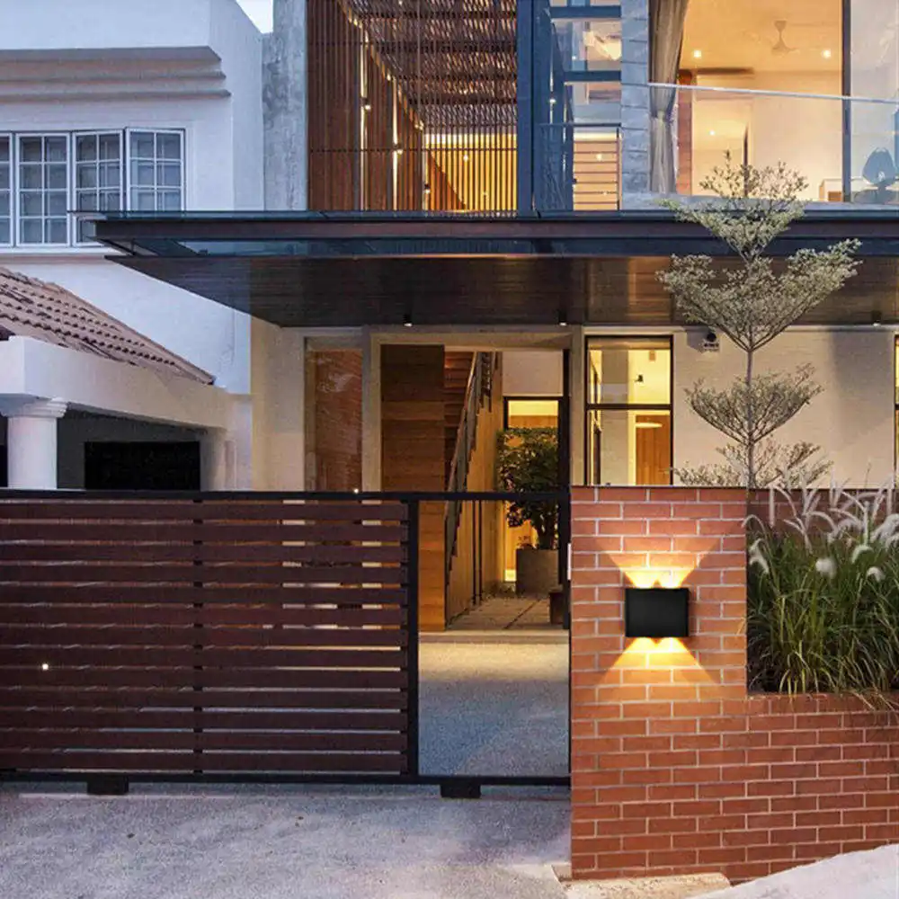 Светодиодный настенный светильник на открытом воздухе Водонепроницаемый