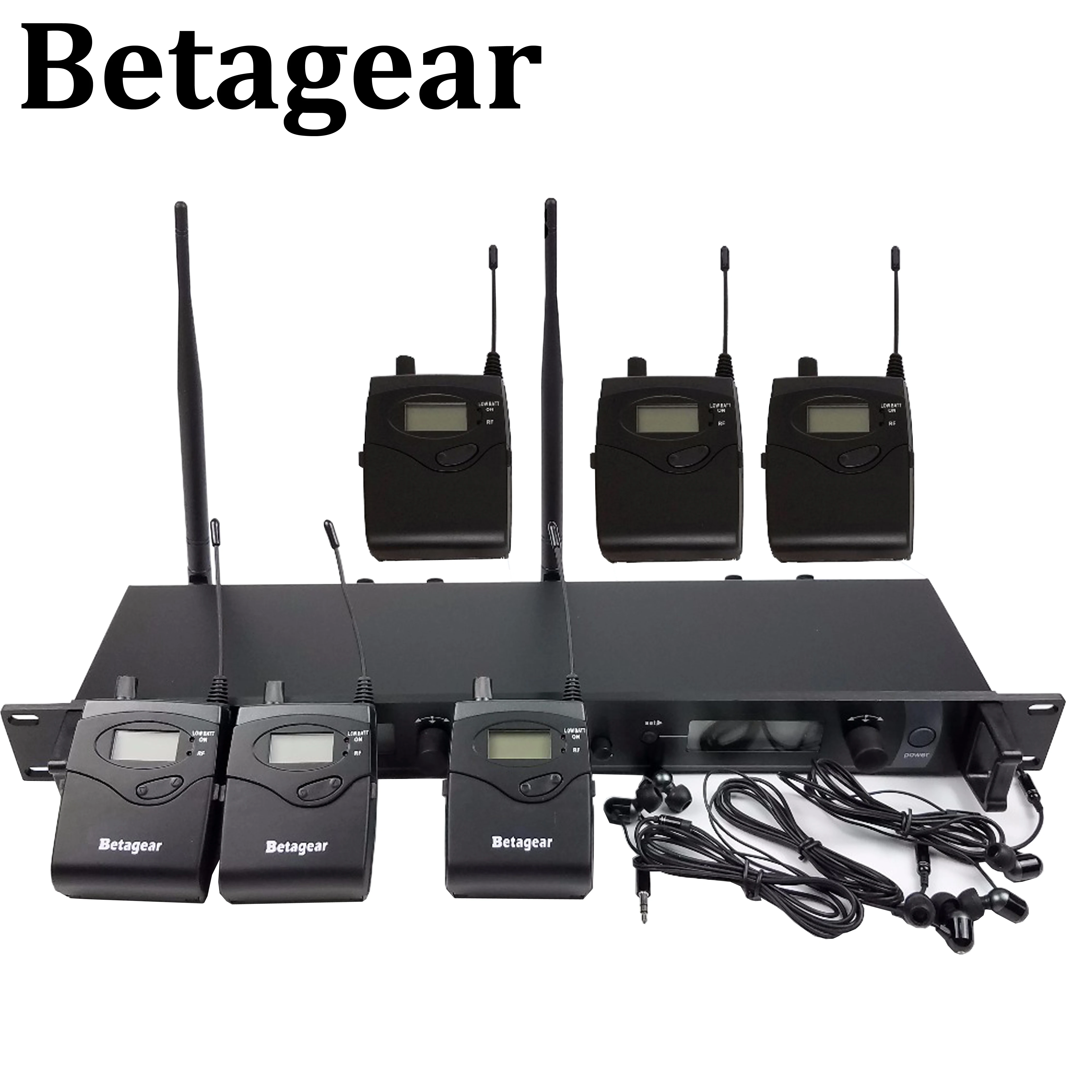 Betagear SR2050 IEM 6 приемников в ушах система мониторинга сцены профессиональная