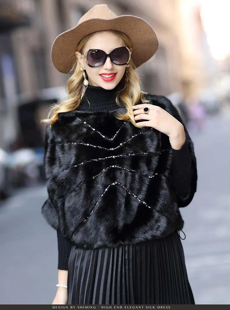 

2020 autumn and winter New Korean style fashion mink mink fur short coat women's all-match fur small coat