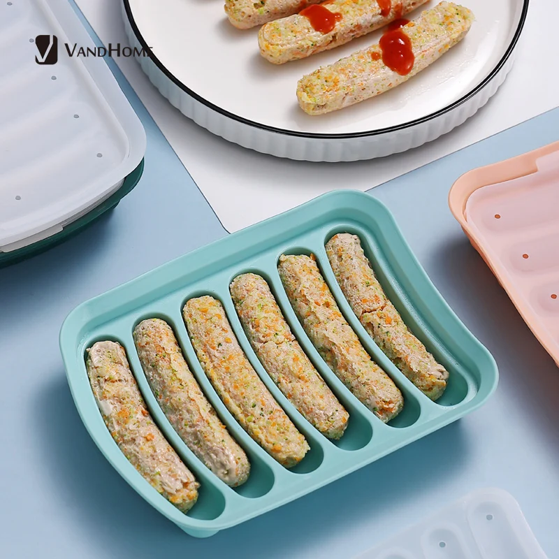 VandHome Еда Класс силиконовый колбаса изготовление пресс-формы для детей с