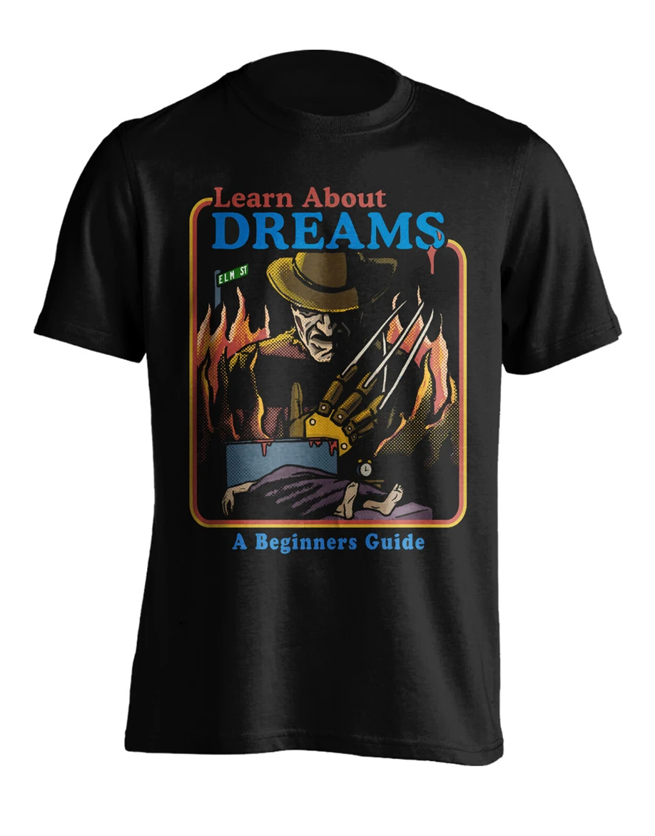 Футболка Freddy Krueger nightster on Elm Street Dreams Мужская винтажная футболка унисекс|Мужские