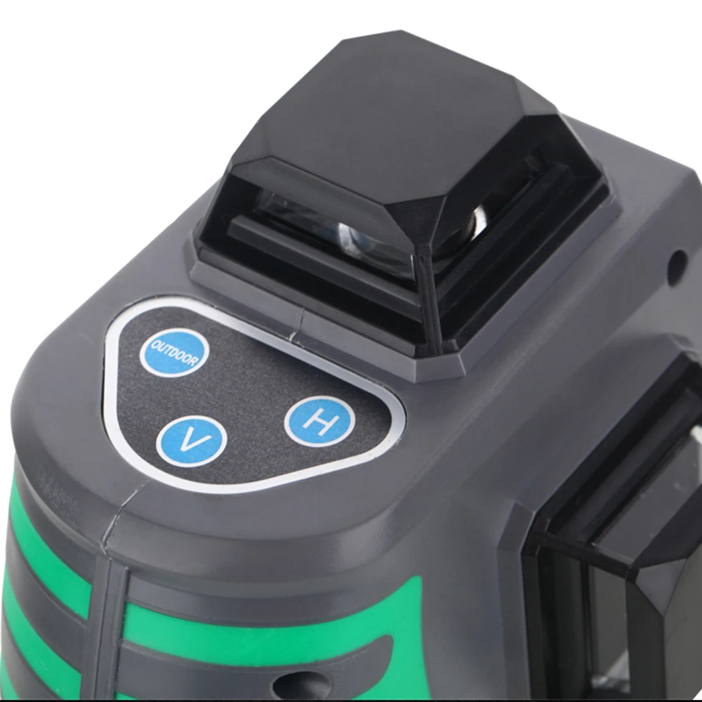 Лазерный уровень самонивелирующийся зеленый лазерный с сенсорным управлением 360