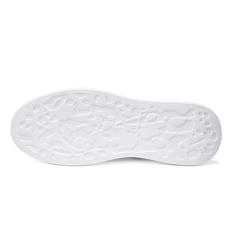 Новинка 2019 мужская обувь кожаная черная Мужская Спортивная Повседневная дышащая