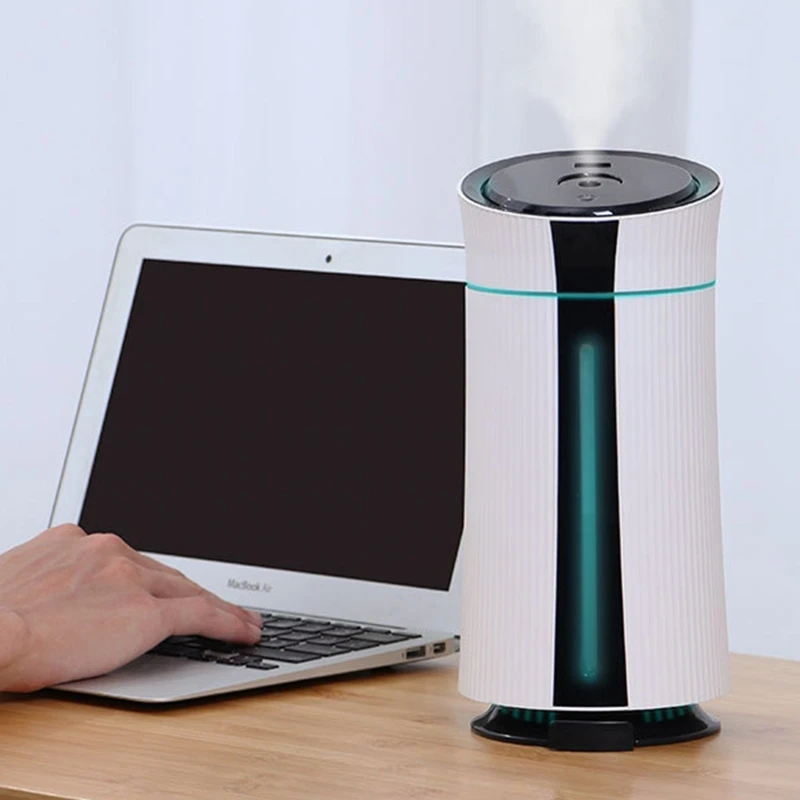 

Mini Home Air Humidifier USB Rechargeable Mist Maker Aroma Diffuser with LED Light Fogger Humidificador Air Clean House X37C