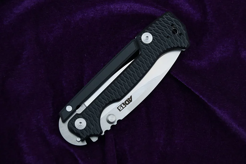 

LOVOCOO AD15bk folding knife D2 blade aluminum G10 handle outdoor camping hunting survival pocket fruit knives EDC tools