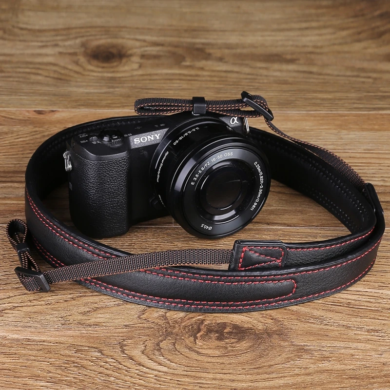 Ремешок на плечо из воловьей кожи для камеры Sony A7M2/RM3/R2 A6500 Fuji XT1/3/10/20|Ремни камер| |