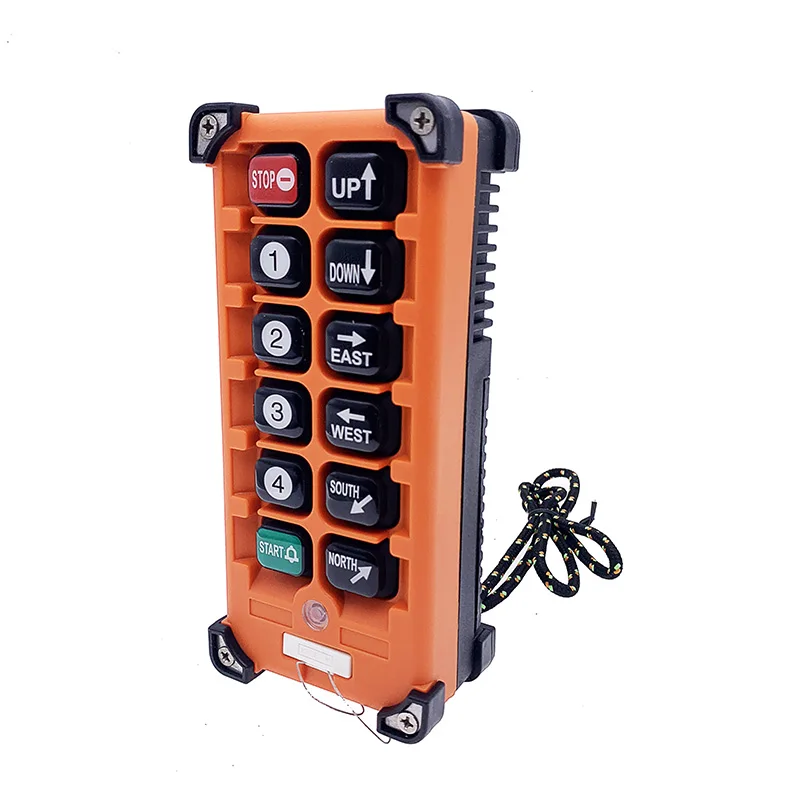 

Telecrane F21-E2B-8 8 buttons industrial radio remote control, CE FCC approval