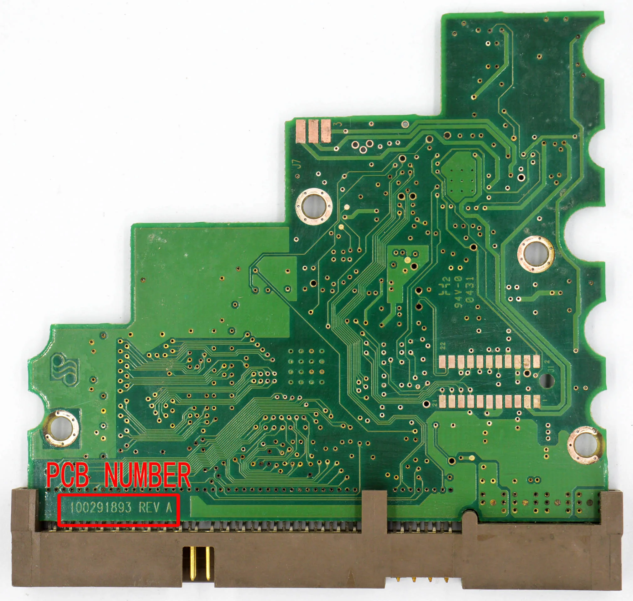 Жесткий диск Seagate 100291893 REV A печатная плата 100282774 ST380011A 80 ГБ 7200 об/мин 7 | Компьютеры и