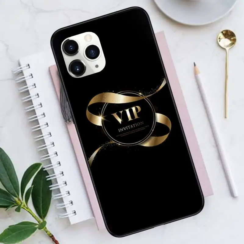 

Fine Art Crown VIP Phone Case for iPhone 11 12 mini pro XS MAX 8 7 6 6S Plus X 5S SE 2020 XR
