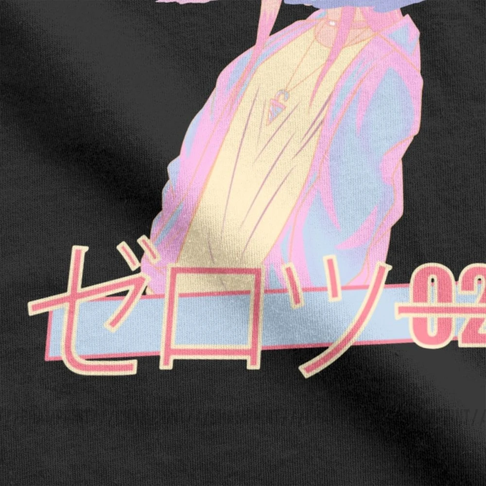 Футболка Darling In The Franxx Zero Two футболка с рисунком вапорволн для мужчин 100% хлопок