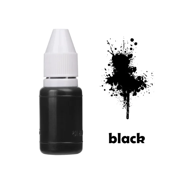 Sello de tinta fotosensible para manualidades, sello de aceite para papel de madera, 1 unidad, 5ml-0