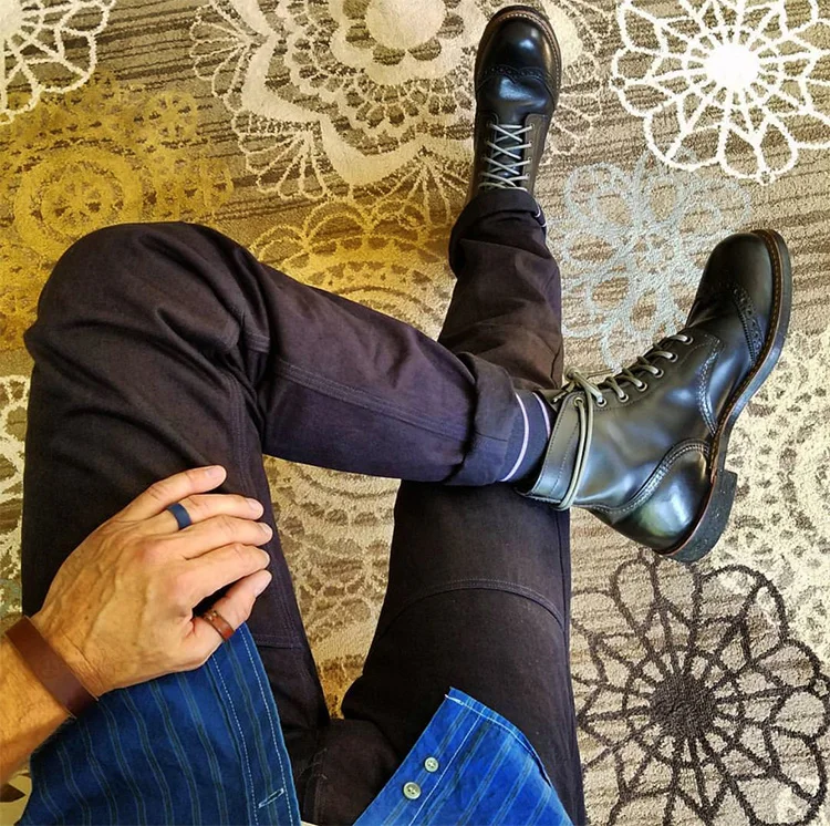 Zapatos de hombre; Европейский стиль; Brock wind; повседневная черная рабочая одежда; короткие ботинки; Мужская и женская кожаная обувь в винтажном стиле; ботинки челси