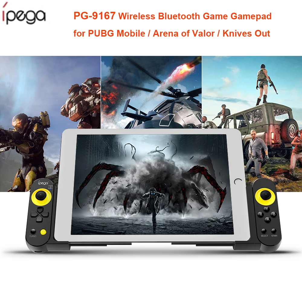 IPEGA PG 9167 беспроводной Bluetooth игровой контроллер Джойстик мобильный геймпад для PUBG
