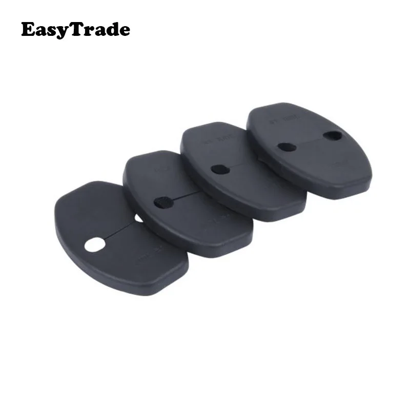 4 шт. стайлинга автомобилей крышка дверного замка автомобиля Авто эмблемы чехол