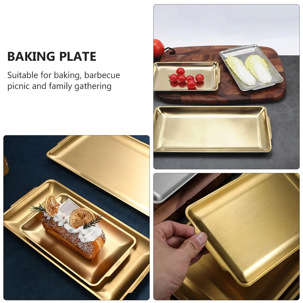 1 шт. форма для суши из нержавеющей стали продолговатая сковорода барбекю