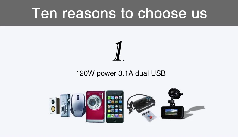 Устройство для автомобиля с двумя портами USB для зарядки для мобильного телефона, планшета, автомобильный-Зарядное устройство с двойным USB адаптер с указателем светильник сигареты светильник er разъем