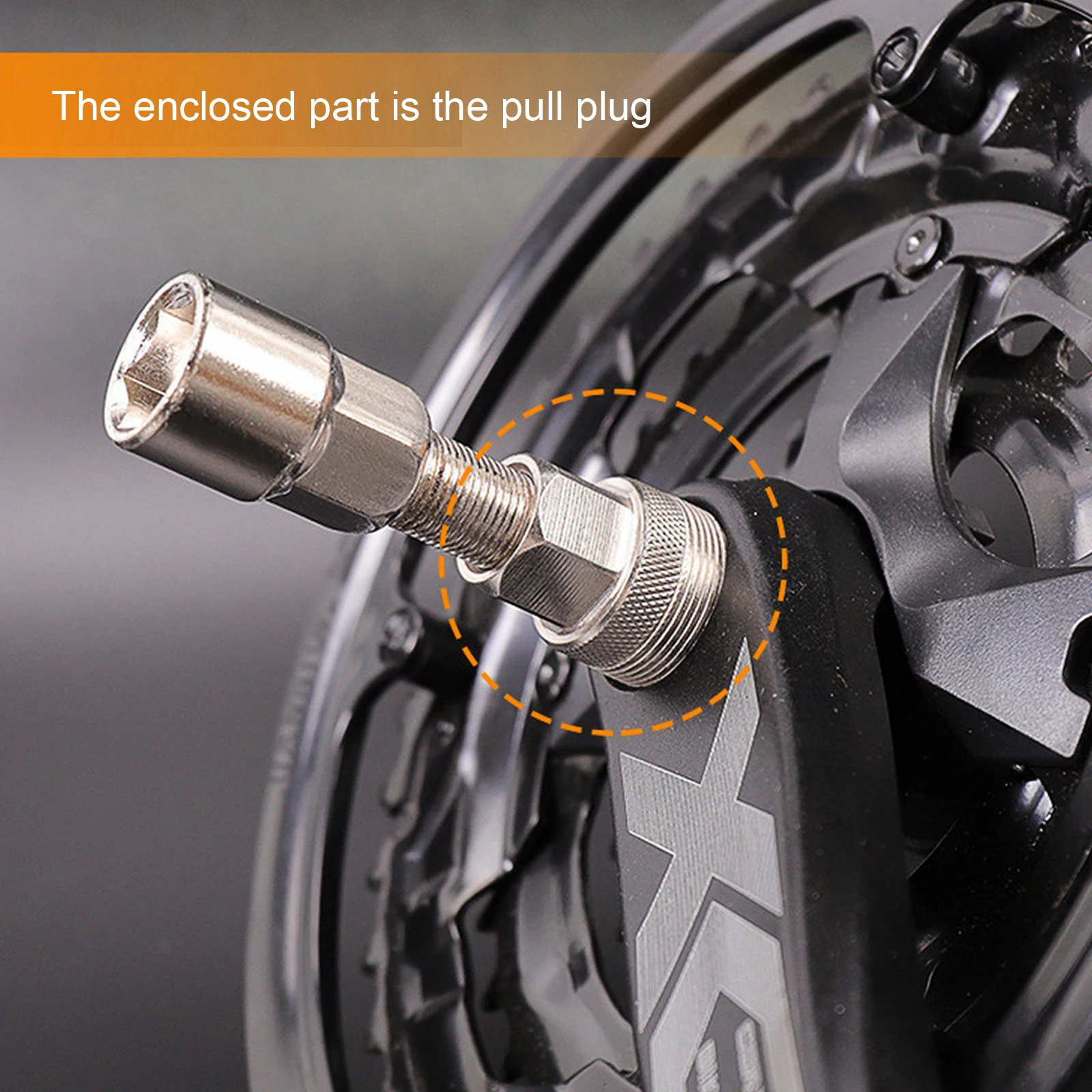 

Practical MTB Bicycle Bikes Crank Wheel Extractor Bottom Bracket Cycling Crankset Pedal Remover Repair Tool