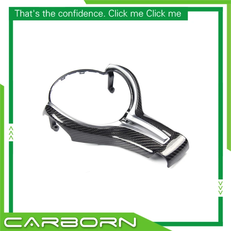 Сменная накладка на руль из АБС/углеродного волокна для BMW серии M F80 F82 F10 F06 F12 F13 F15