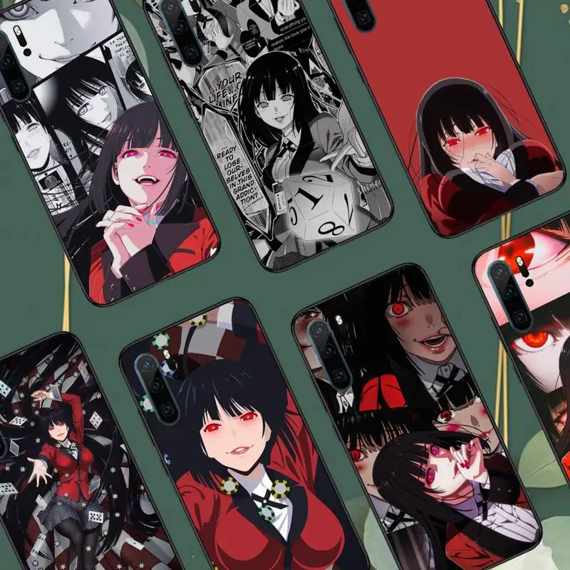 Crazy Excitement манга Kakegurui аниме чехол для телефона Huawei honor Mate P 10 20 30 40 Pro 10i 9 8 x Lite |