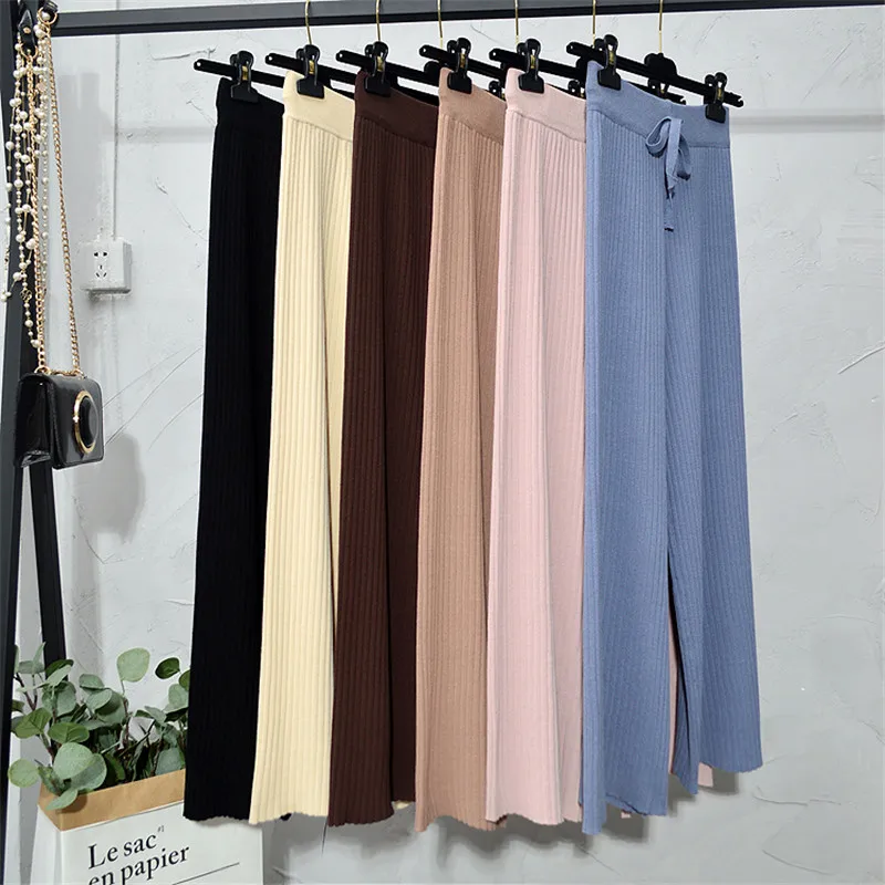 Брюки SETWIGG женские в рубчик повседневные Длинные свободные штаны до щиколотки с