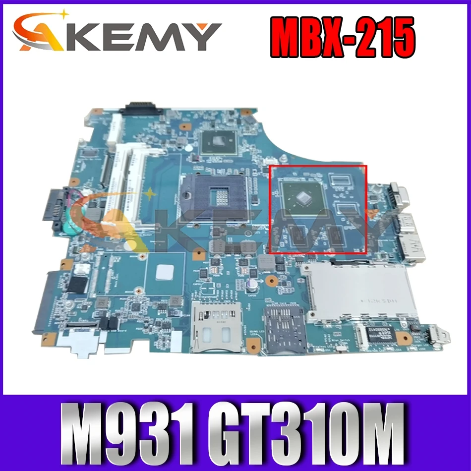 

AKEMY MBX-215 Laptop motherboard for A1783603A VPCF1290X M931 1P-0104J01-8011 REV 1.1 8 Layer Nvidia GeForce GT310M MainBoard