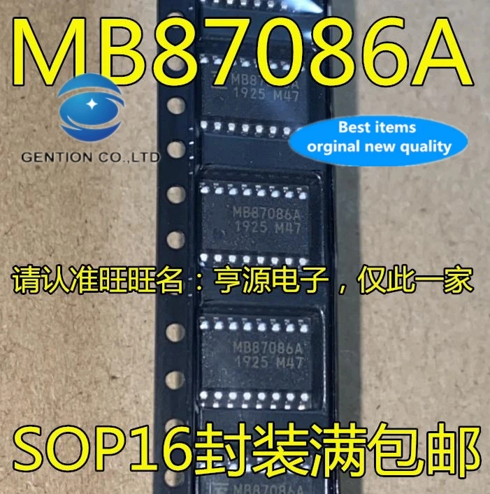 

10pcs 100% orginal new real photo MB87086 MB87086A SOP16