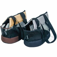 portable pet carrier bag breathable net yarn cat handbag small dog bag outgoing travel single shoulder pets handbag accessories