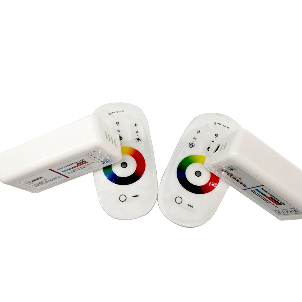 DC12-24V 2 4G RGB/RGBW РФ Беспроводной сенсорный контроллер с ПДУ для светодиодной ленты