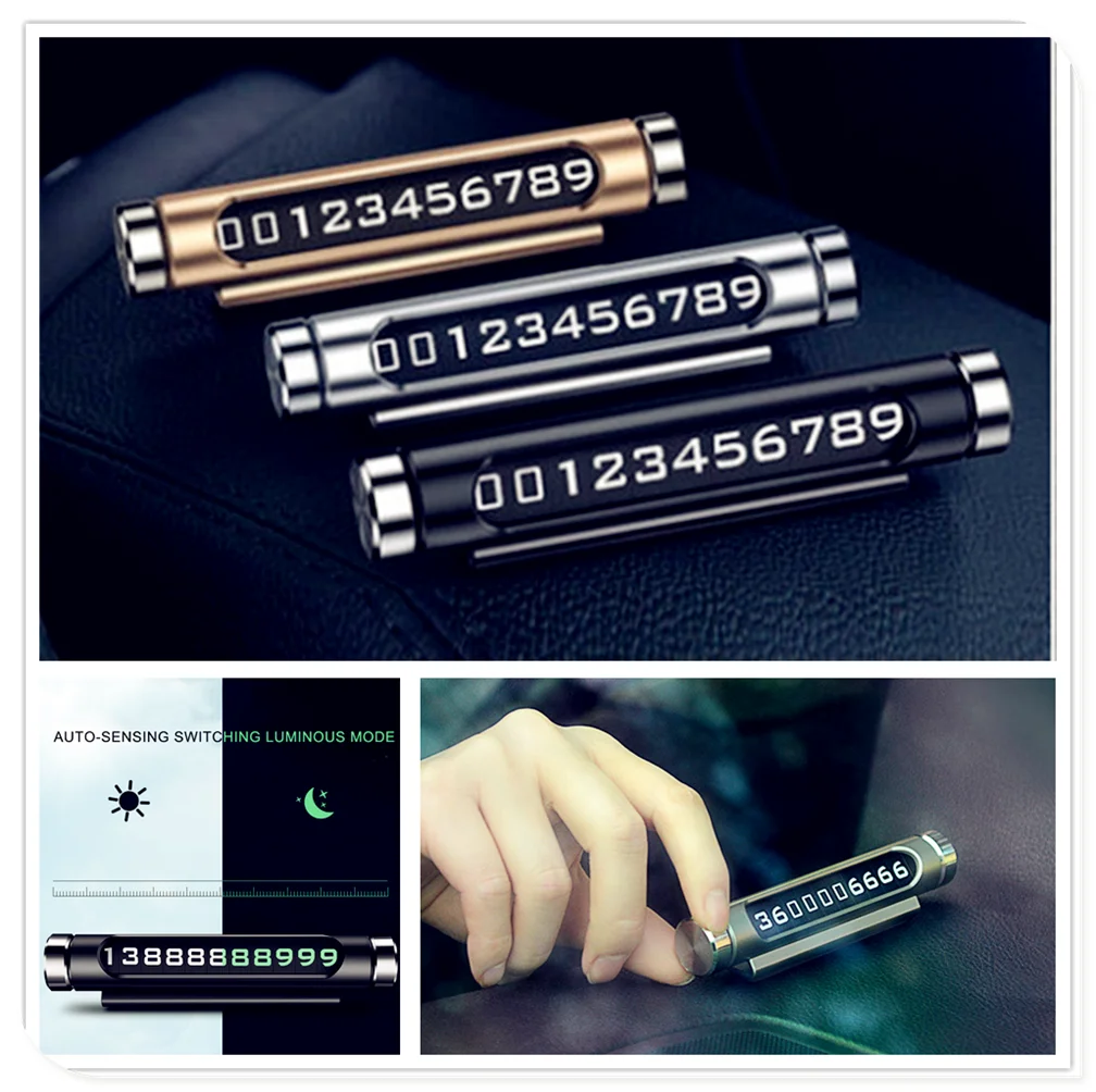 Автомобильная Временная парковочная карта мобильный номер пластина для Infiniti QX50 Q