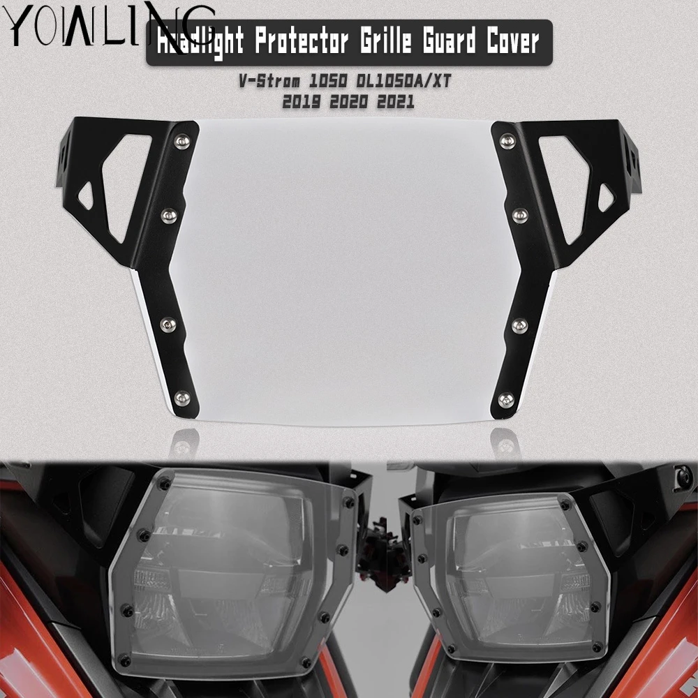 

Headlight Protector Cover Grill For Suzuki DL 1050 V-Strom vstrom dl1050 DL1050XT/A DL1050A/XT 2019 2020 2021 HeadLight Guard