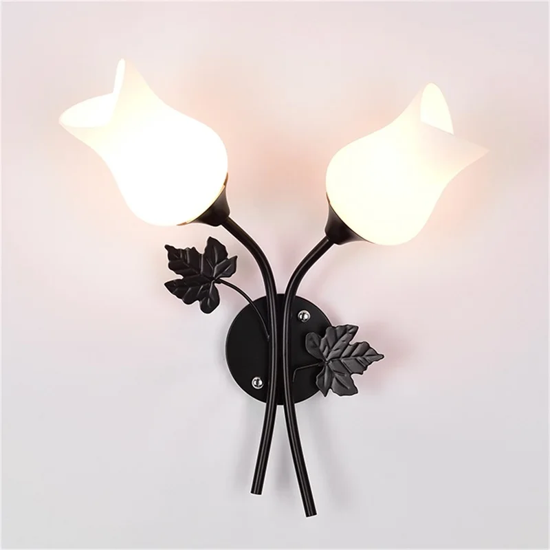 WPD Настенные светильники Современный Креативный светодиодный Бра фонари цветок