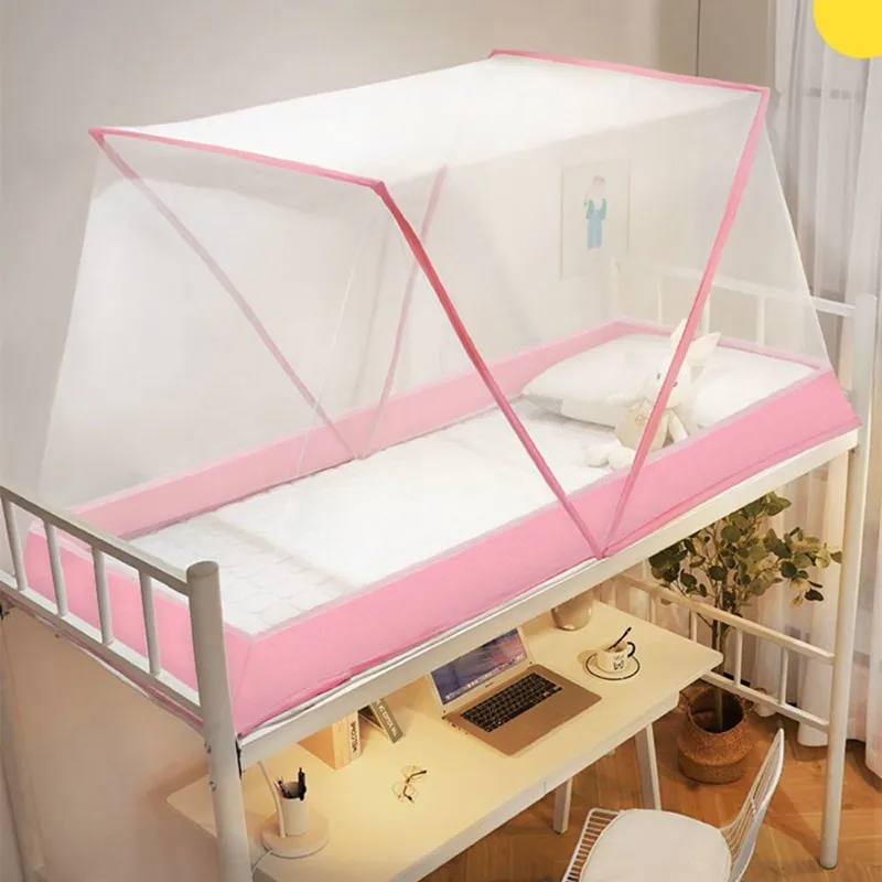 

Collapsible Mosquito Net Insect Reject Canopy for Bed Curtain Bed Tent Curtain Room Cute Decoration Bed Mosquito Repellent Tent