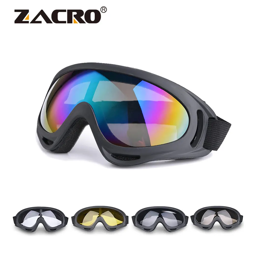 Zacro лыжные очки 5 цветов сноуборд горные лыжные очки снегоход зимние спортивные Gogle снежные очки