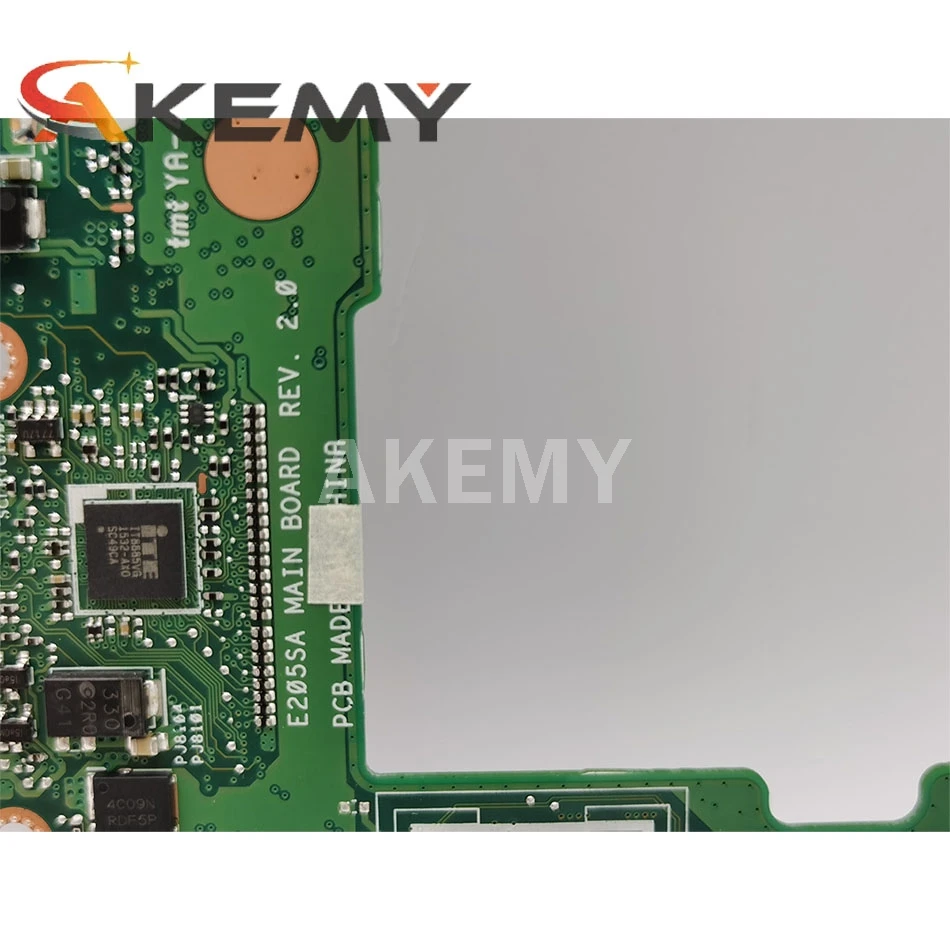 

1-10PCS JIANSU E205SA Laptop motherboard For Asus E205S E205SA TP200SA mainboard motherboard 2G/4G N3710 N3700