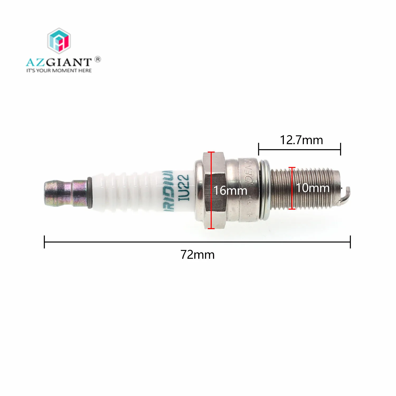 Оригинальная Свеча для мотоцикла Denso Iraurita вилка IU22 IU24 IUF22 IX24 600 GW250 Honda Suzuki Kawasaki Yamaha