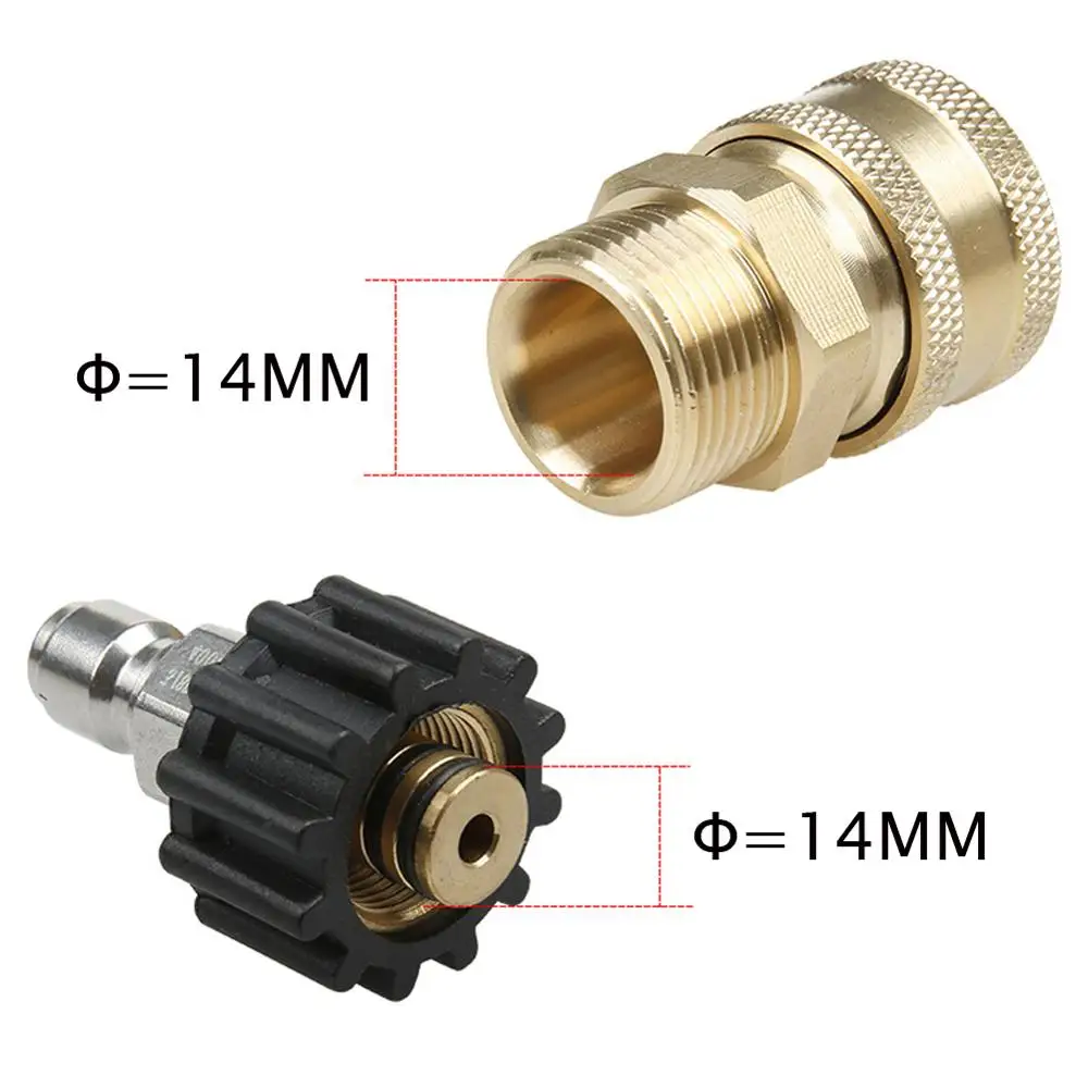 

High Quality Water Pipe Connection Parts Car High-pressure Washer Clean Machine Water Filter Adapter
