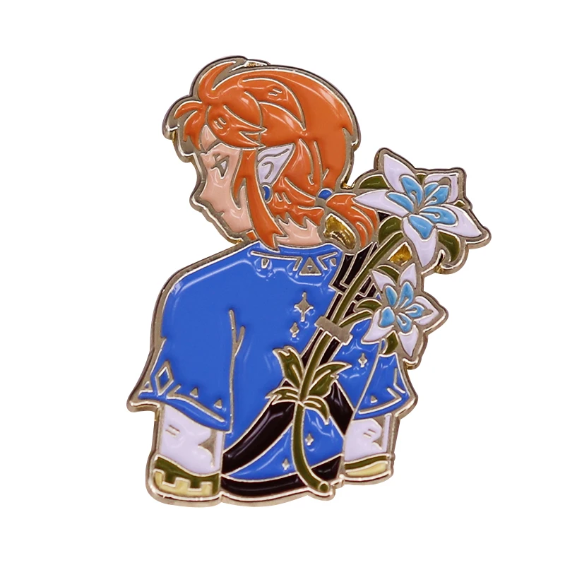 Zeldas Breath of the Wild Enamel Pin game badge | Украшения и аксессуары