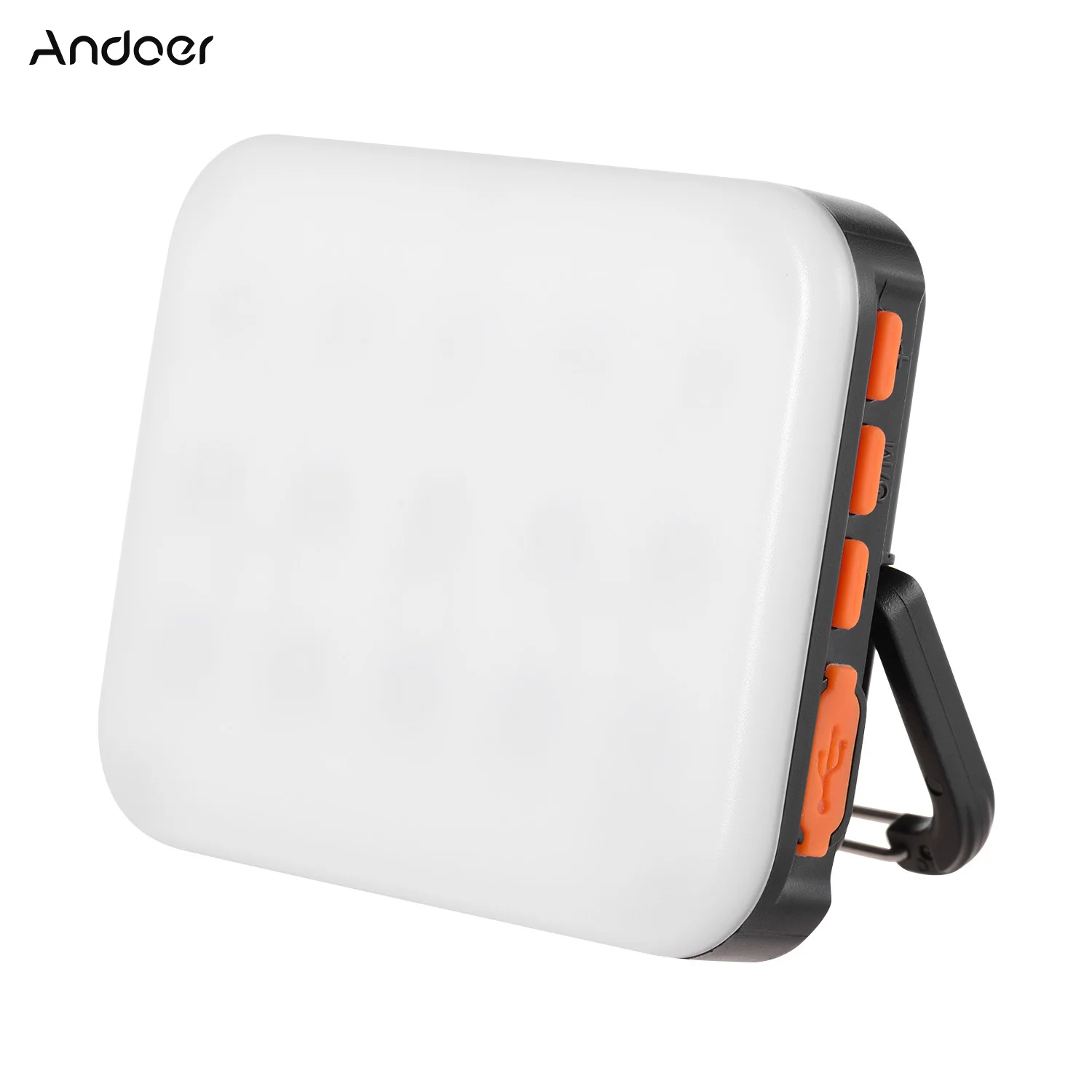 

Andoer LY-01 RGB LED Fill Light Photography Lamp Multi-functional Superbright 3200K-6500K Built-in Battery Black