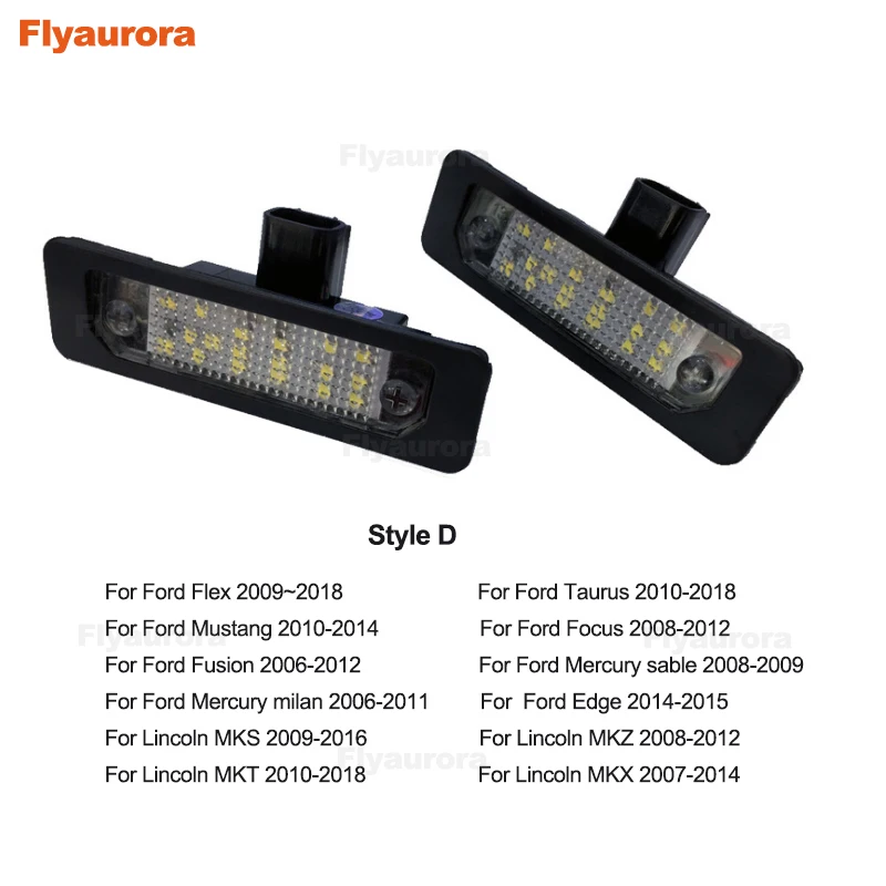 Flyaurora, 1 пара, светодиодный фонарь для автомобиля, для фокусировки, светодиодный, боковое зеркало для автомобиля, лужа, логотип, светильник, зеркало заднего вида, прожектор, светильник для Ford Focus