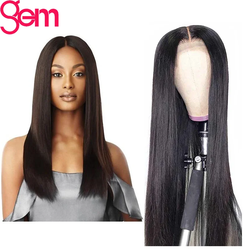 

Water Wave Lace Fron Wig 10-30 Inch GEM Beauty Brazilian Human Hair Wigs For Black Woman 13x4 Lace Wig 13x6 HD Transparent Wig
