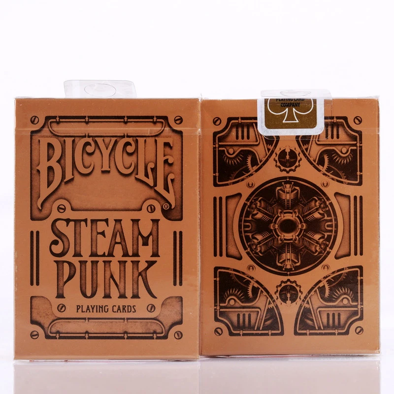 1 колода велосипедные карты бронзовые стимпанк игральные обычный велосипед