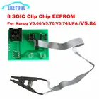 Плата EEPROM-адаптер 8 Soic, зажим для Xprog V5.60V5.70V5.84V5.86V6.12 UPA Green V1.3, тестовый зажим для зеленой печатной платы Soic 8 Sop8
