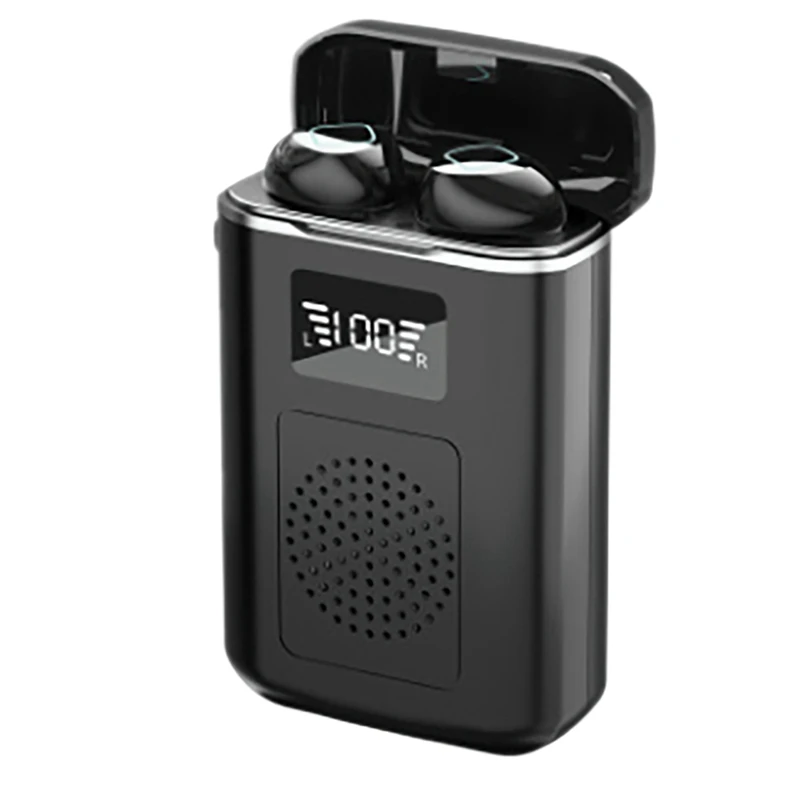 

Bluetooth Headset Dual Ear Bluetooth Speaker 5.1 in Ear Plug Mini 10000 Ma